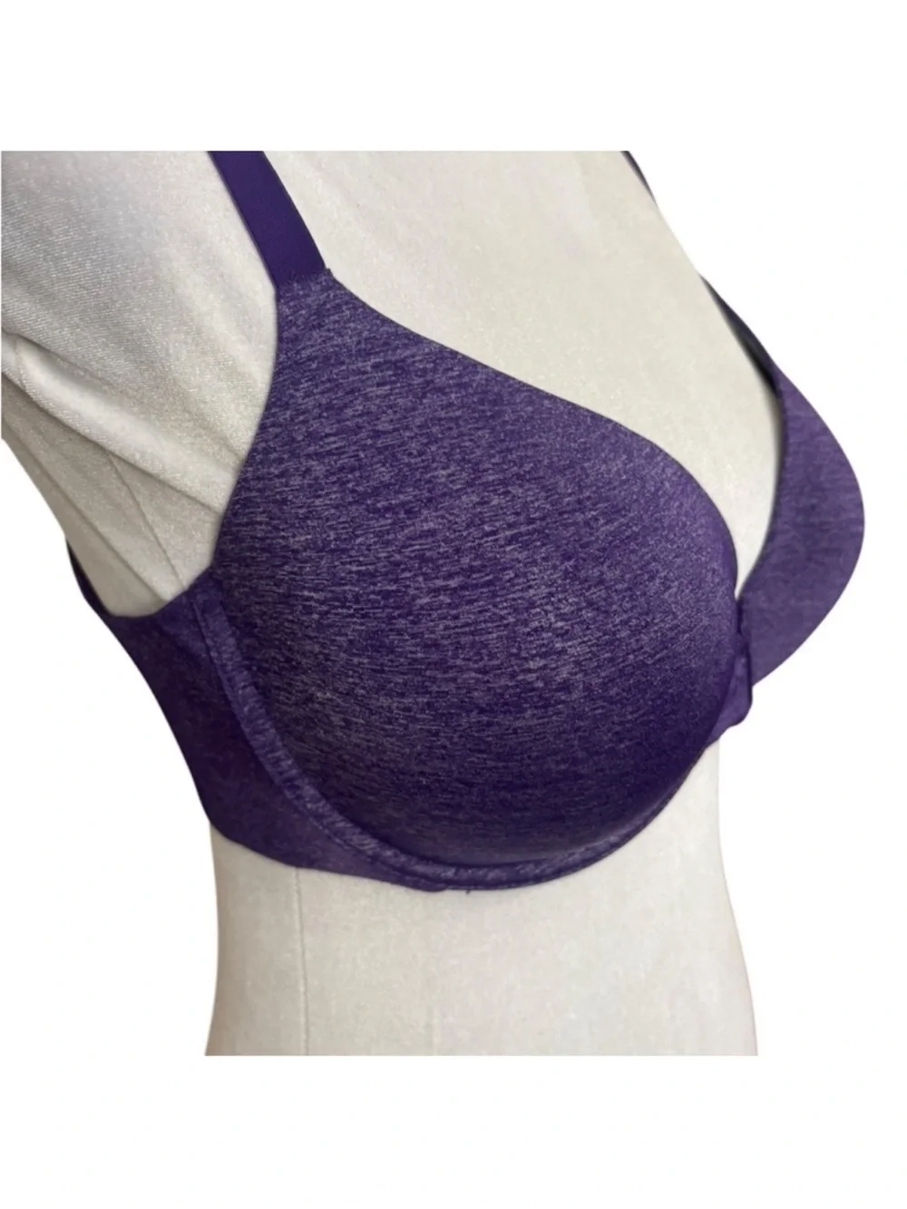 Victoria’s Secret purple Uplift Semi Demi bra lingerie sexy bra size 36DD - Picture 4 of 14